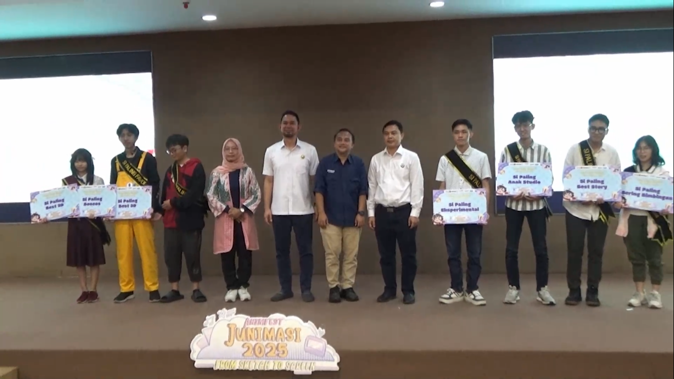 Rektor Udinus Apresiasi Karya Animasi Mahasiswa Prodi Animasi Udinus