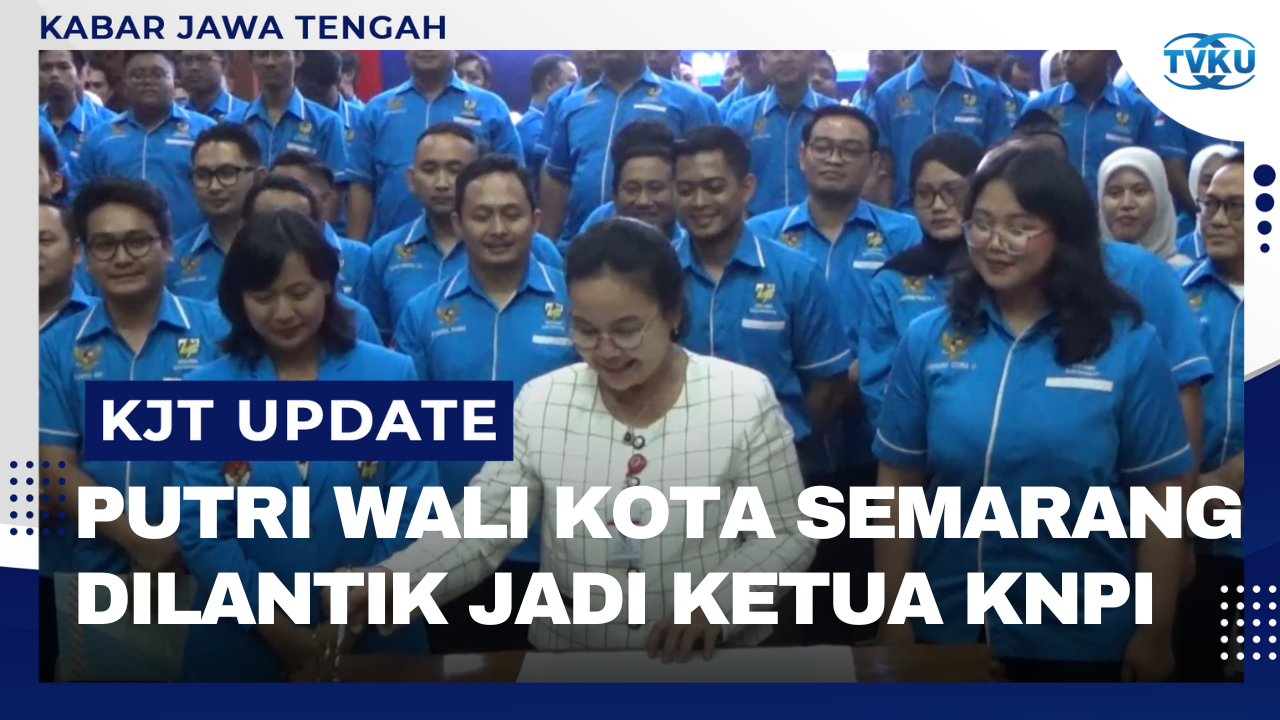 Putri Walikota Semarang Resmi Dilantik Jadi Ketua KNPI Kota Semarang