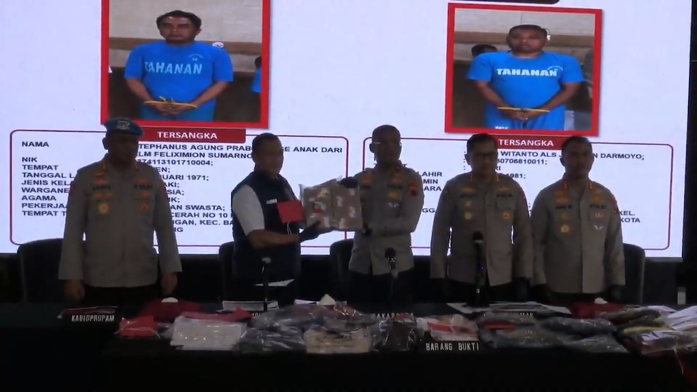 Polda Jateng Ringkus 2 Polisi dalam Kasus Penipuan Pendaftaran Akpol