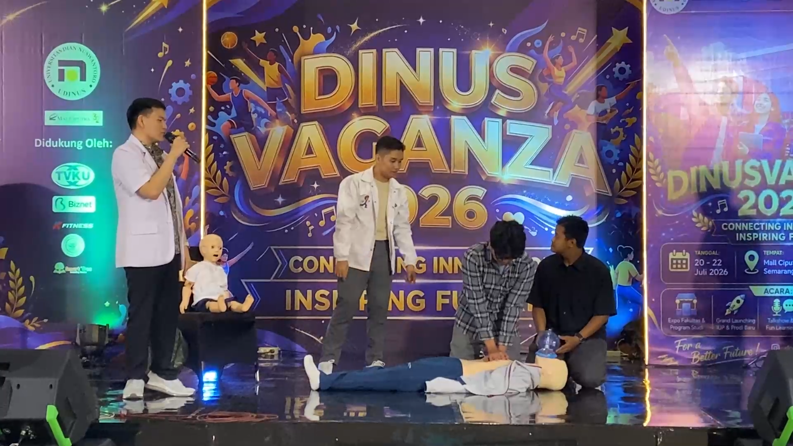 Gelar Dinusvaganza 2026, Udinus Hadirkan Teknologi Robot dan Edukasi Kesehatan