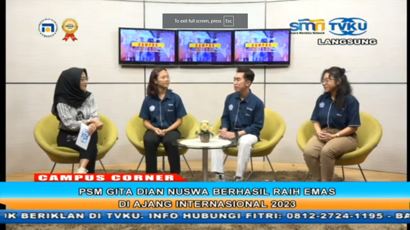 PSM GITA DIAN NUSWA BERHASIL RAIH EMAS DI AJANG INTERNASIONAL 2023