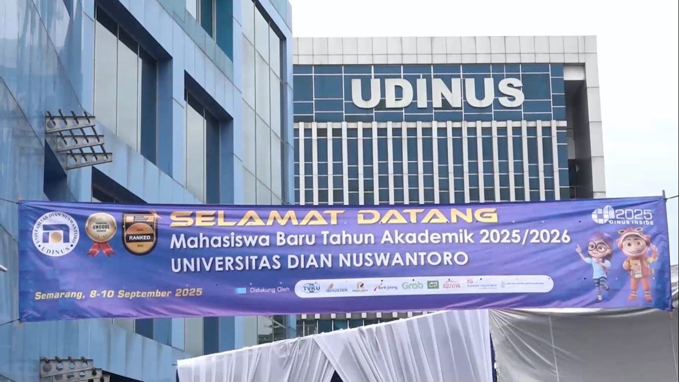 Mahasiswa Baru Udinus Diminta Jadi Solusi Untuk Permasalahan di Kota Semarang