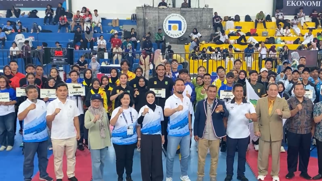 UDINUS Siapkan Fasilitas Terbaik Untuk Pomnas XIX Taekwondo 