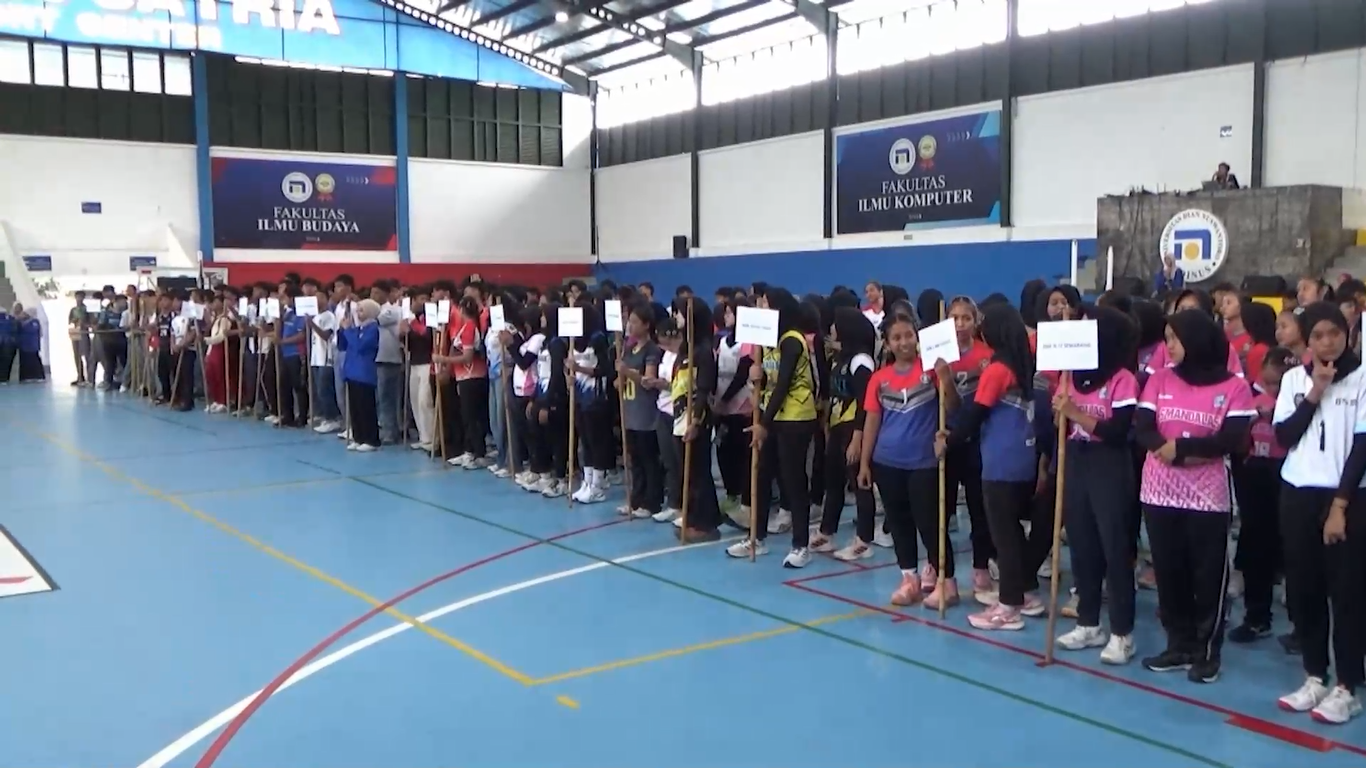 52 Tim Ramaikan Dinus Volleyball Competition 2026
