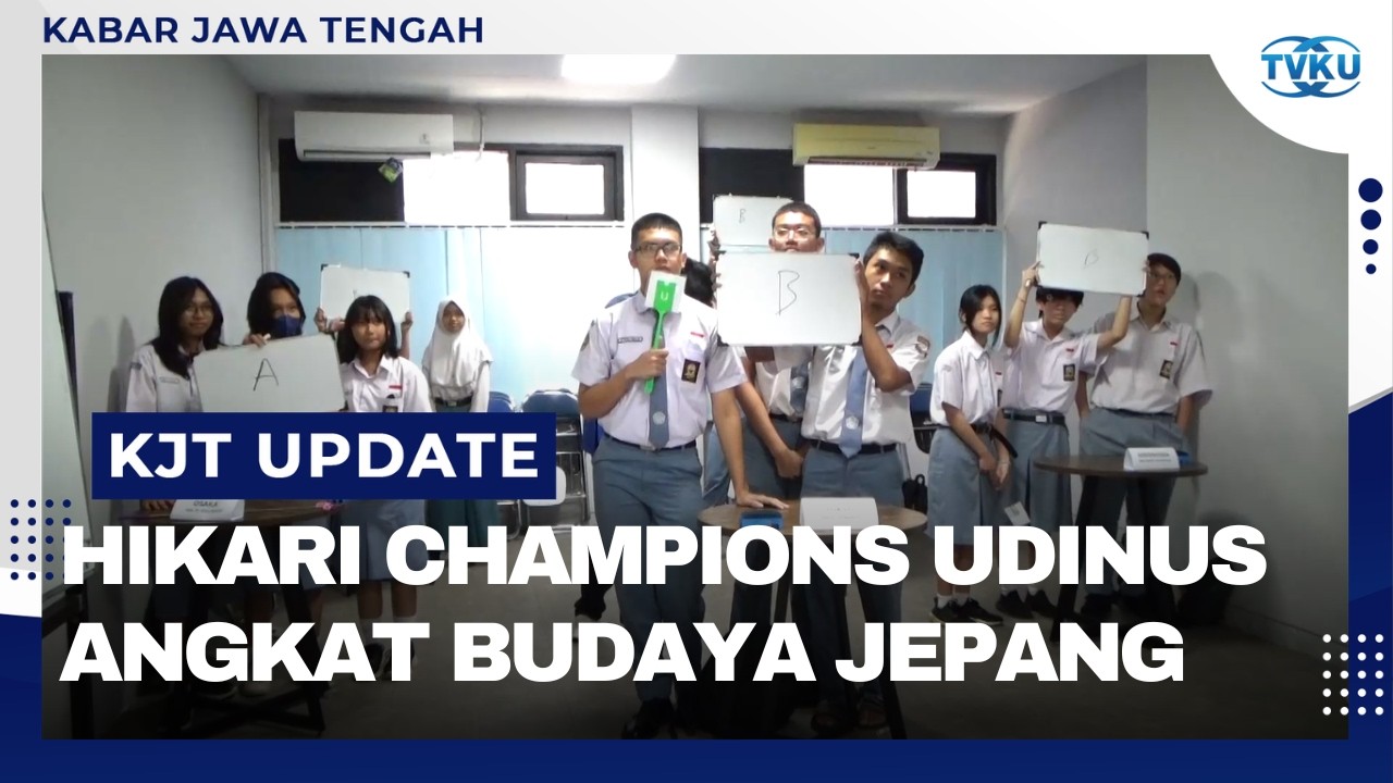 Hikari Champions Udinus Wadahi Minat Pelajar Terhadap Budaya Jepang