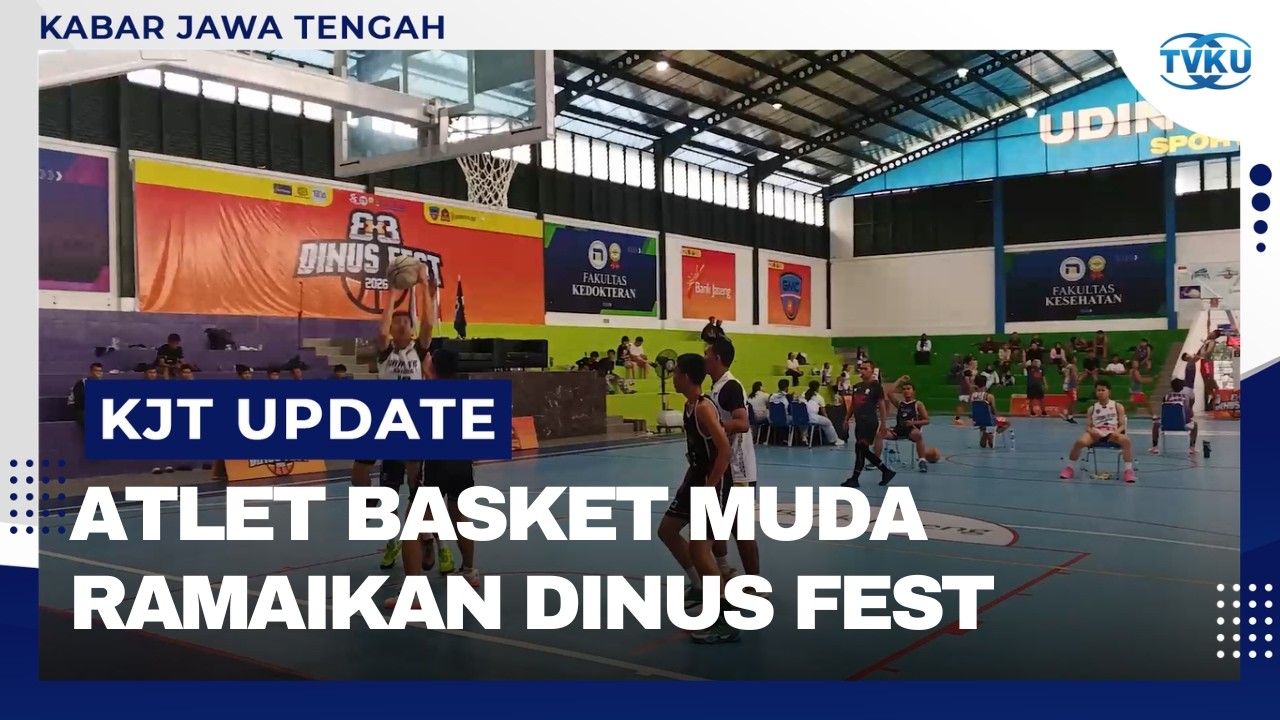 Ratusan Atlet Muda Bola Basket Unjuk Gigi di Dinus Fest 2026