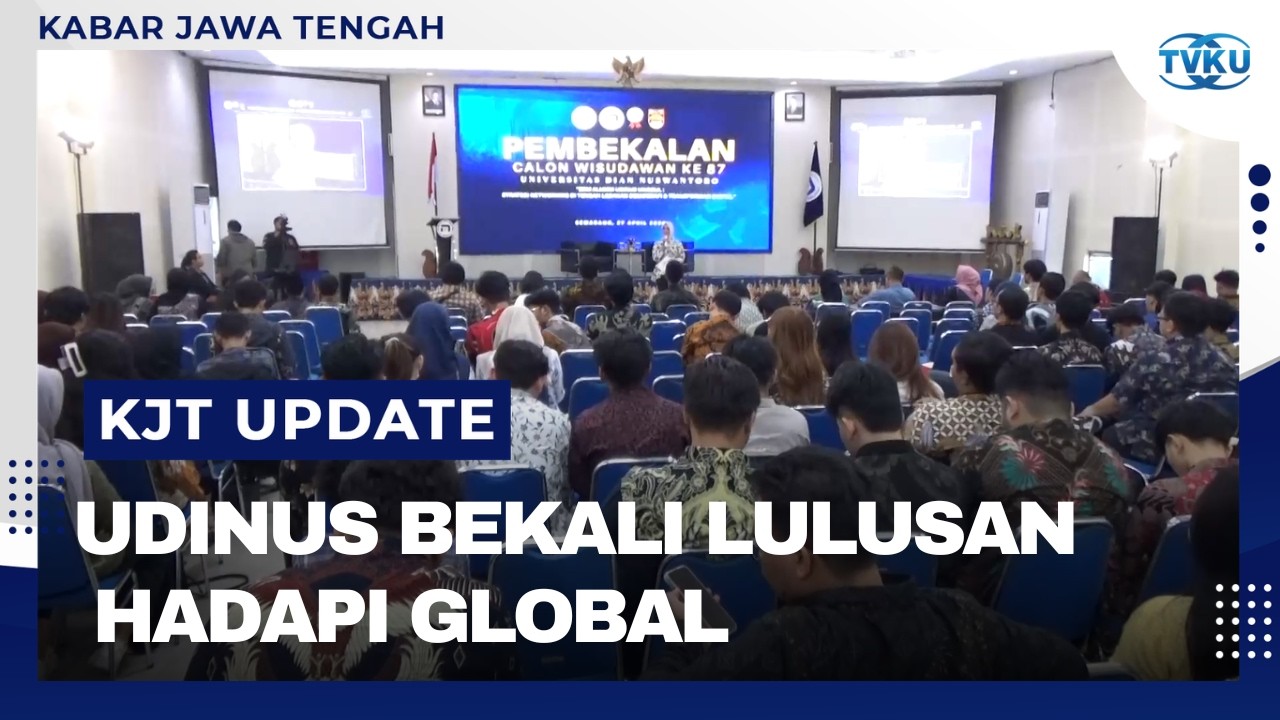 Jelang Wisuda Ke-87, Udinus Bekali Calon Lulusan Hadapi Tantangan Global