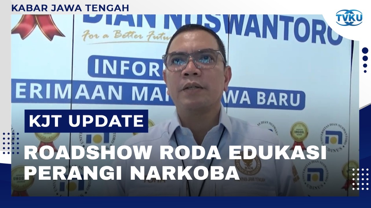Udinus - IKA Udinus - BNNP Jateng Gelar Roadshow Roda Edukasi Perangi Narkoba