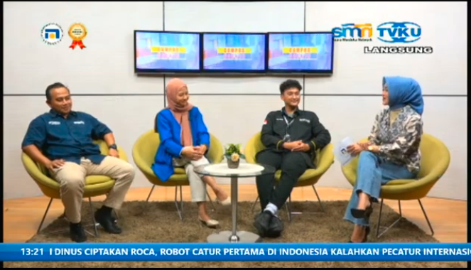  CAMPUS CORNER - FAZZIO INSPIRING TALK UDINUS & SENGKLEKMAN AJAK SISWA GELUTI BISNIS ANIMASI