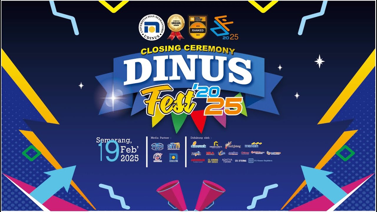 Closing Ceremony DinusFest 2025